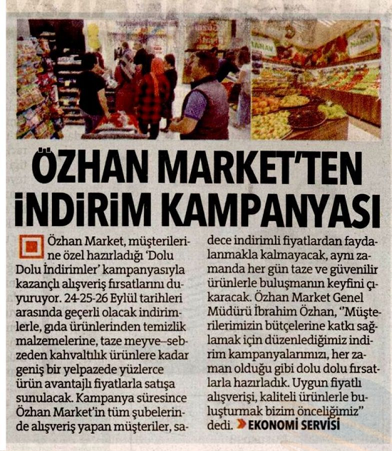 DOLU DOLU İNDİRİMLER